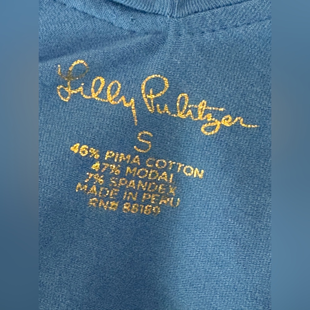 Lilly Pulitzer Alessa Top Size Small - Picture 8 of 9